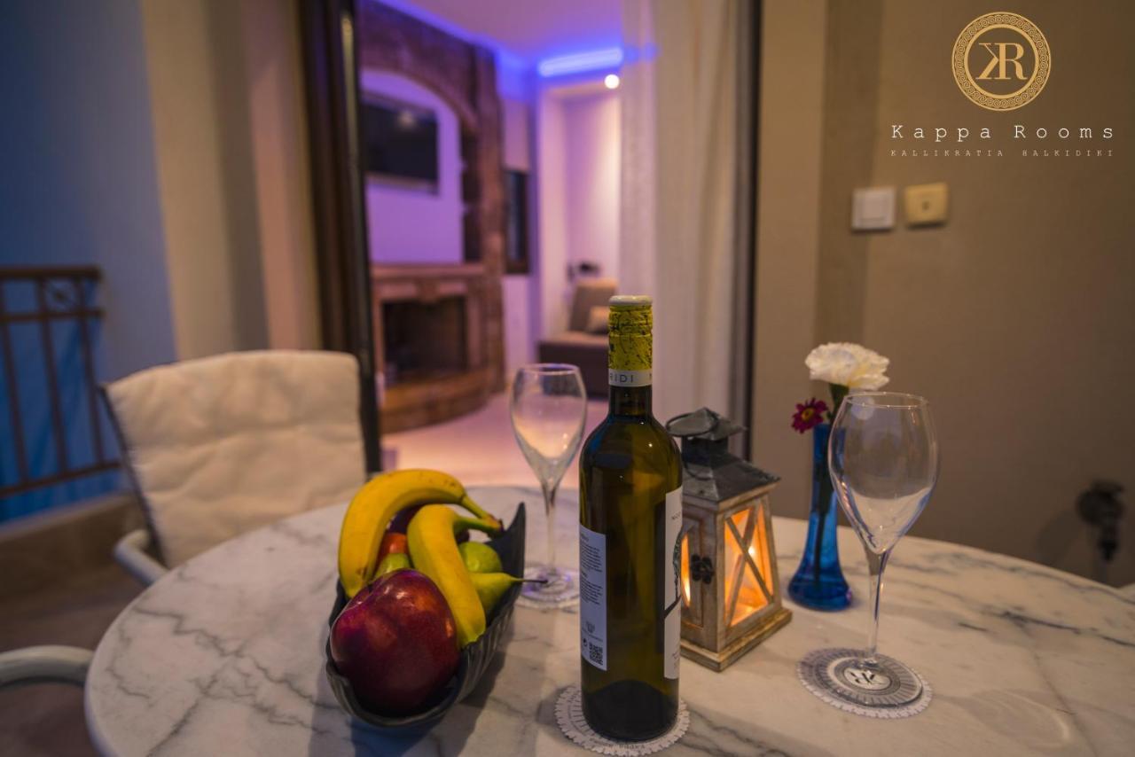Kappa Rooms Boutique Hotel Nea Kallikrateia Luaran gambar
