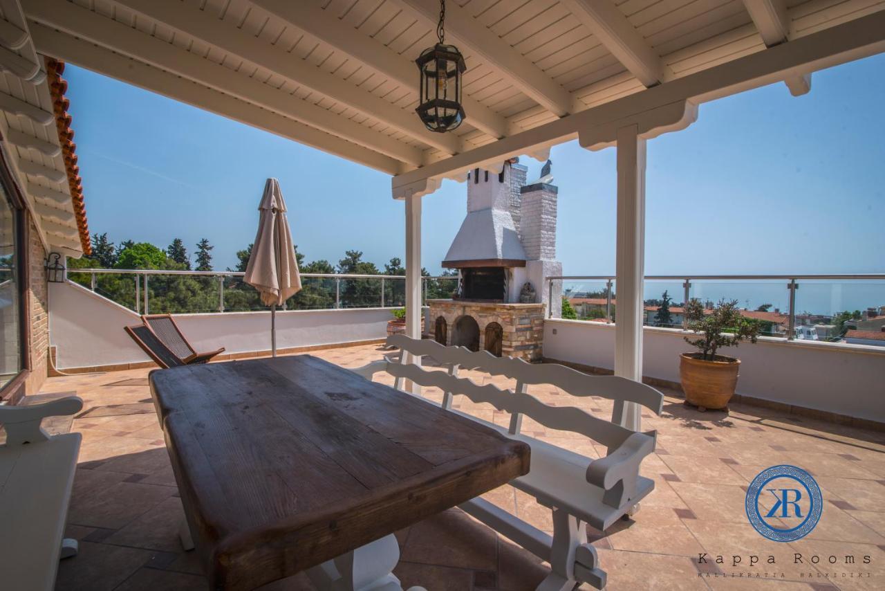 Kappa Rooms Boutique Hotel Nea Kallikrateia Luaran gambar