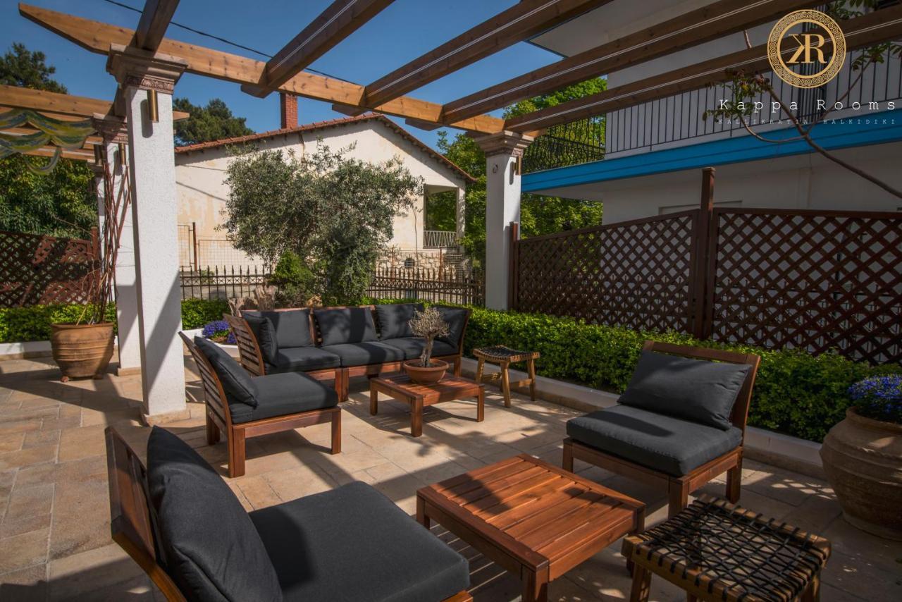 Kappa Rooms Boutique Hotel Nea Kallikrateia Luaran gambar