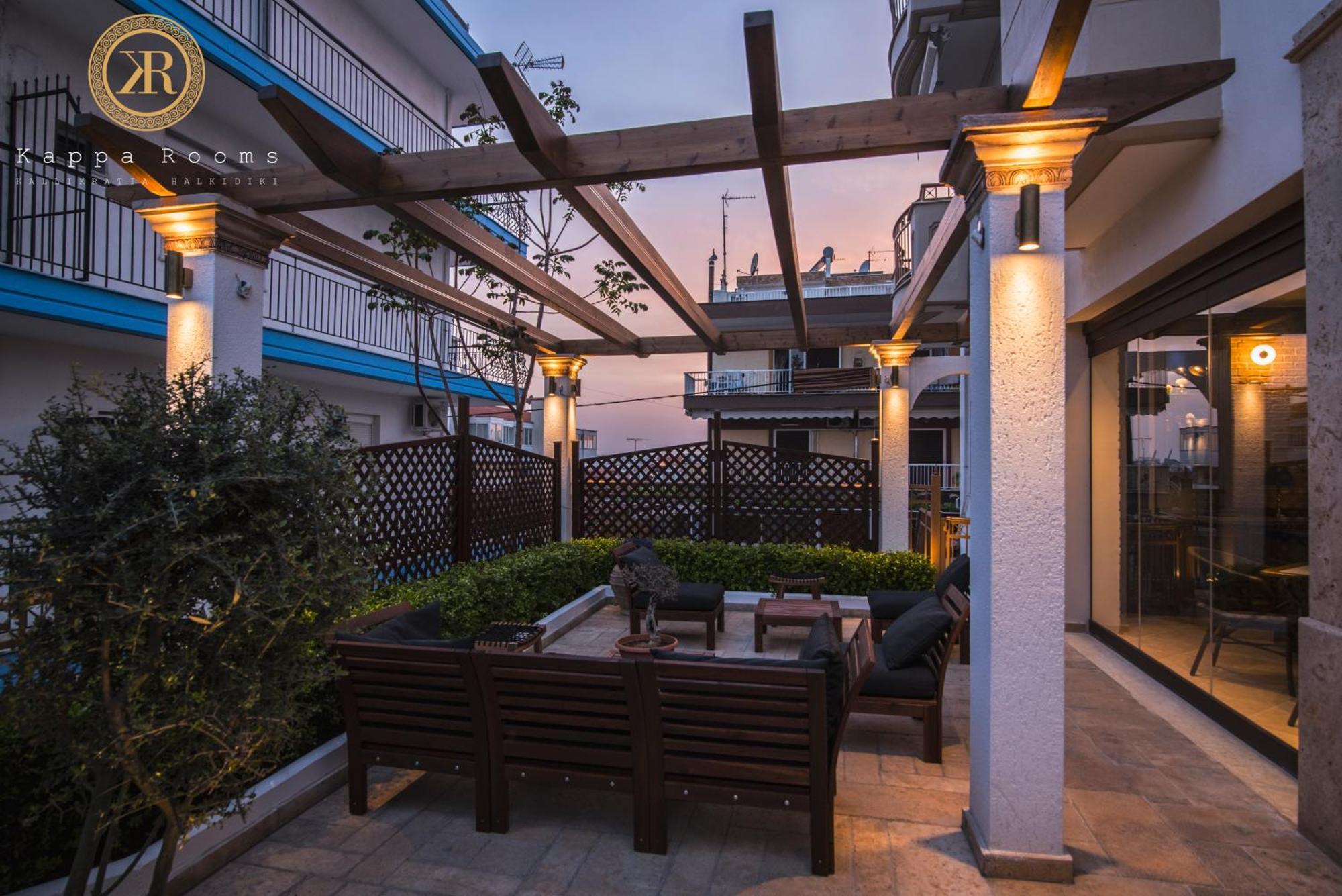 Kappa Rooms Boutique Hotel Nea Kallikrateia Luaran gambar