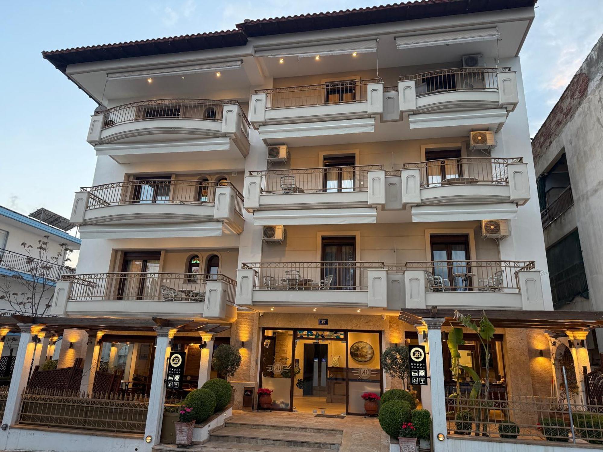 Kappa Rooms Boutique Hotel Nea Kallikrateia Luaran gambar